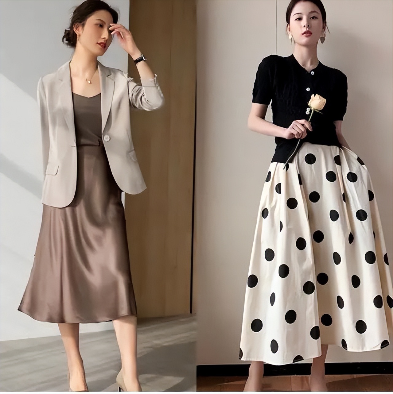 Girls 30+ learn to wear these light and familiar styles in summer, they are goodlooking and