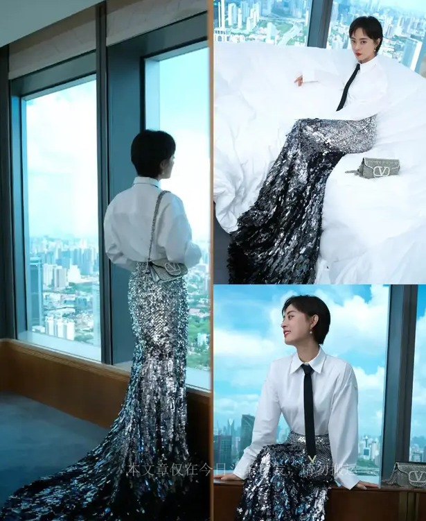 On the same red carpet, Sun Li lost to Ma Yili, Zhou Dongyu Fengshen ...