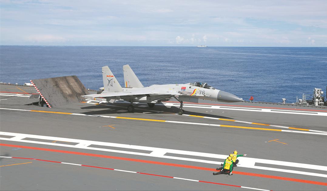 British media China's aircraft carrier arrives in Guam, most of which