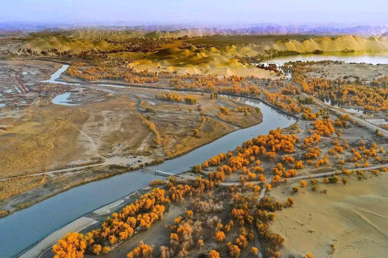 There are many lakes and oases in the Taklimakan Desert. Will new ...
