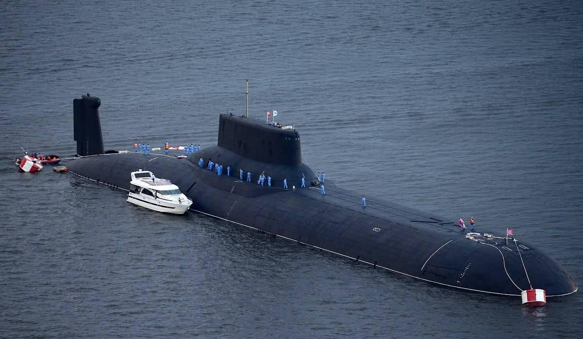 A nuclear submarine with a cost comparable to an aircraft carrier—the