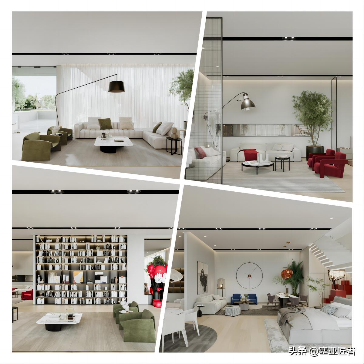 Furniture showroom design case sharing simple modern furniture design