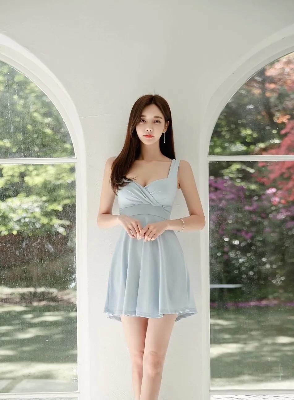 Korean super-popular beauty#perfect body "Sun Yunju" - iNEWS
