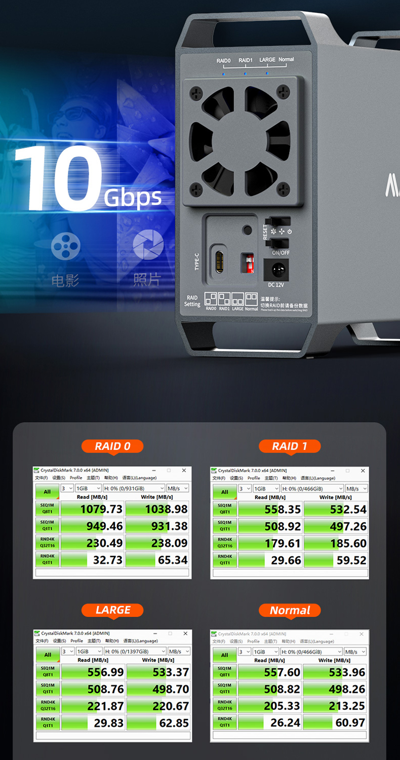 [New product]Maiwo double disk array box K35262C - iMedia