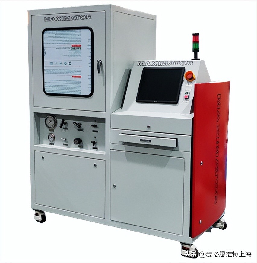Hollow glass bead air pressure test bench iNEWS