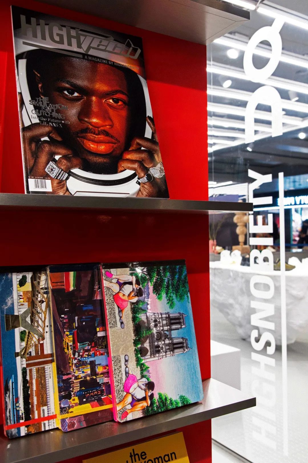 Highsnobiety multibrand retail concept store design in Zurich iNEWS