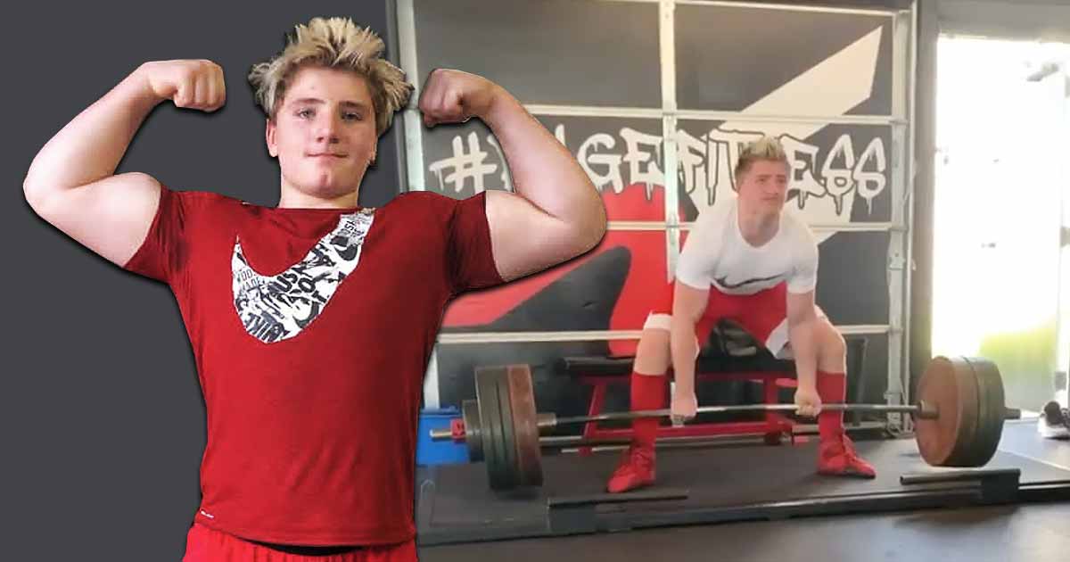 15-Year-Old Morgan Nicholls Deadlifts Unofficial Raw World Record