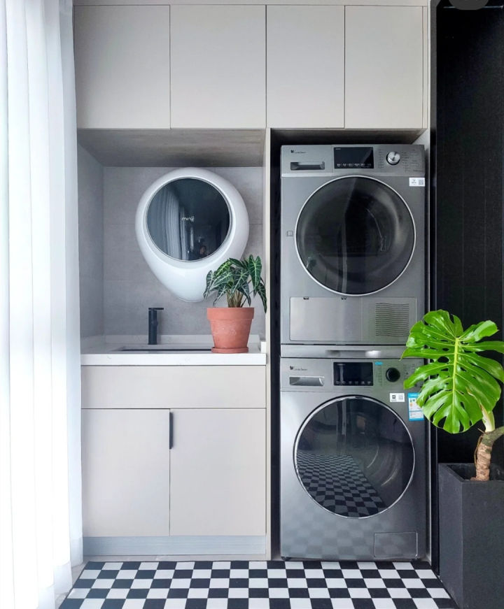 We all know that wallmounted washing machines are good, but the