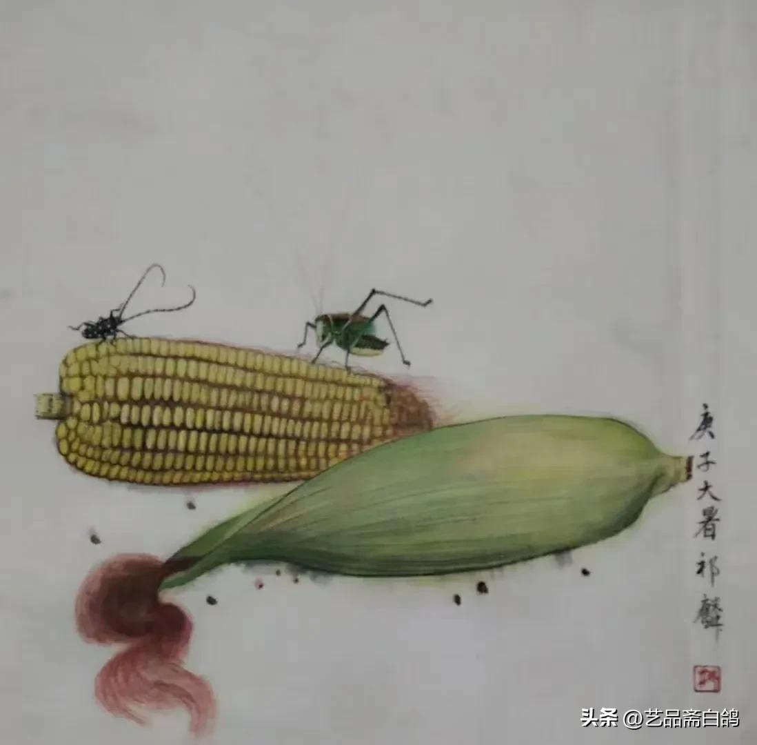 Qi Lin's Fine Paintings Appreciate Corn Episode 3 - iNEWS