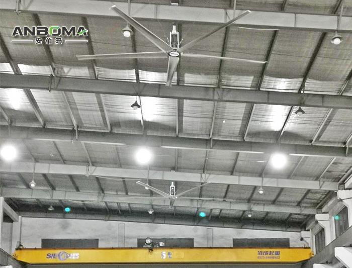 How much power do large industrial ceiling fans consume? iNEWS