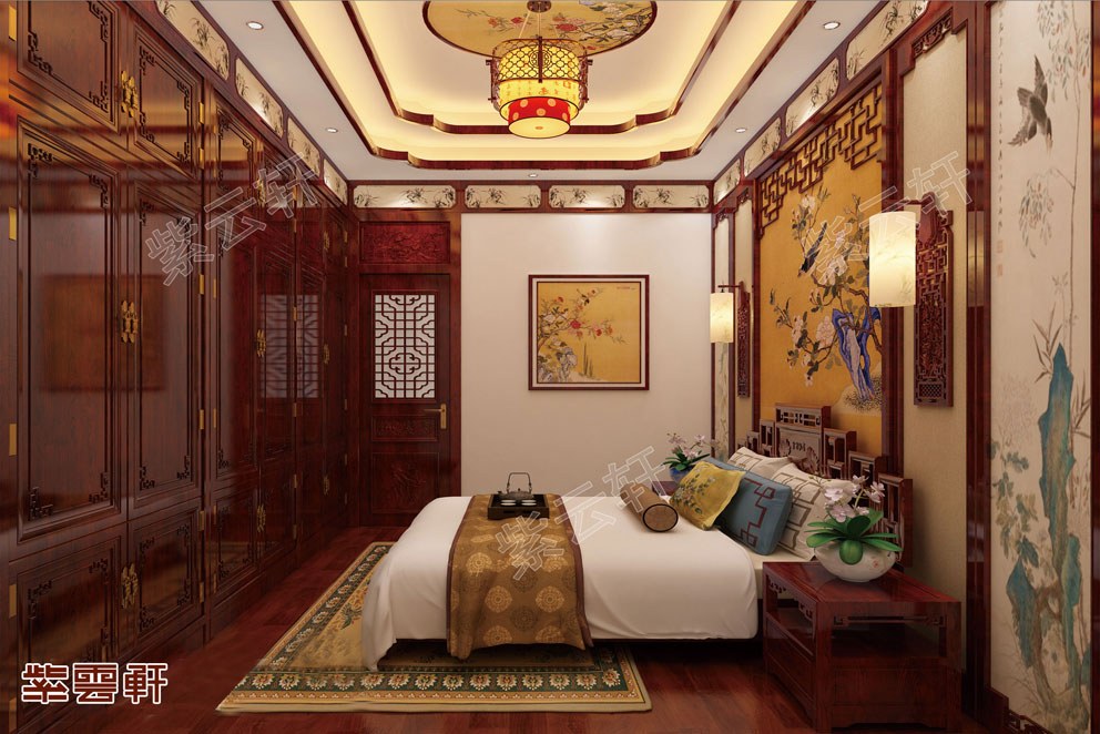 A Chinese-style decoration villa that conveys aristocratic temperament ...
