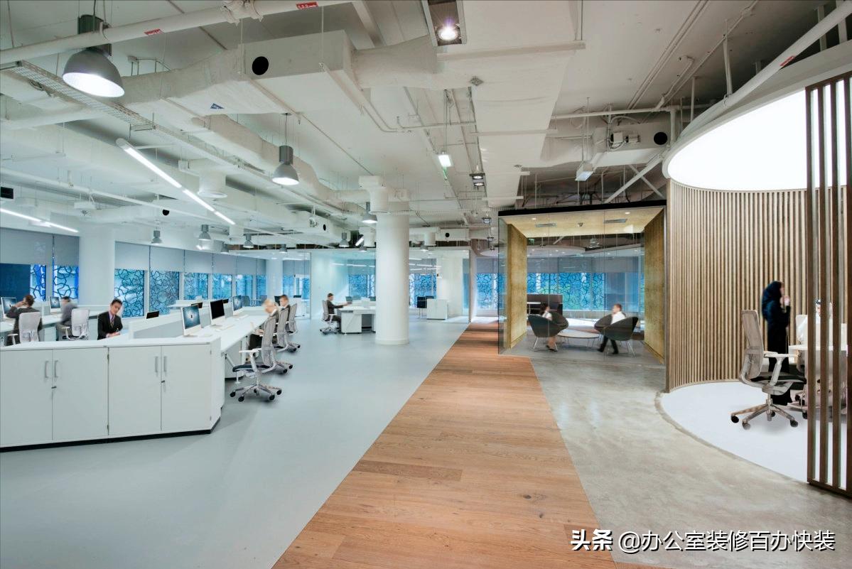 金融投資行業辦公室裝修設計 - 資訊咖