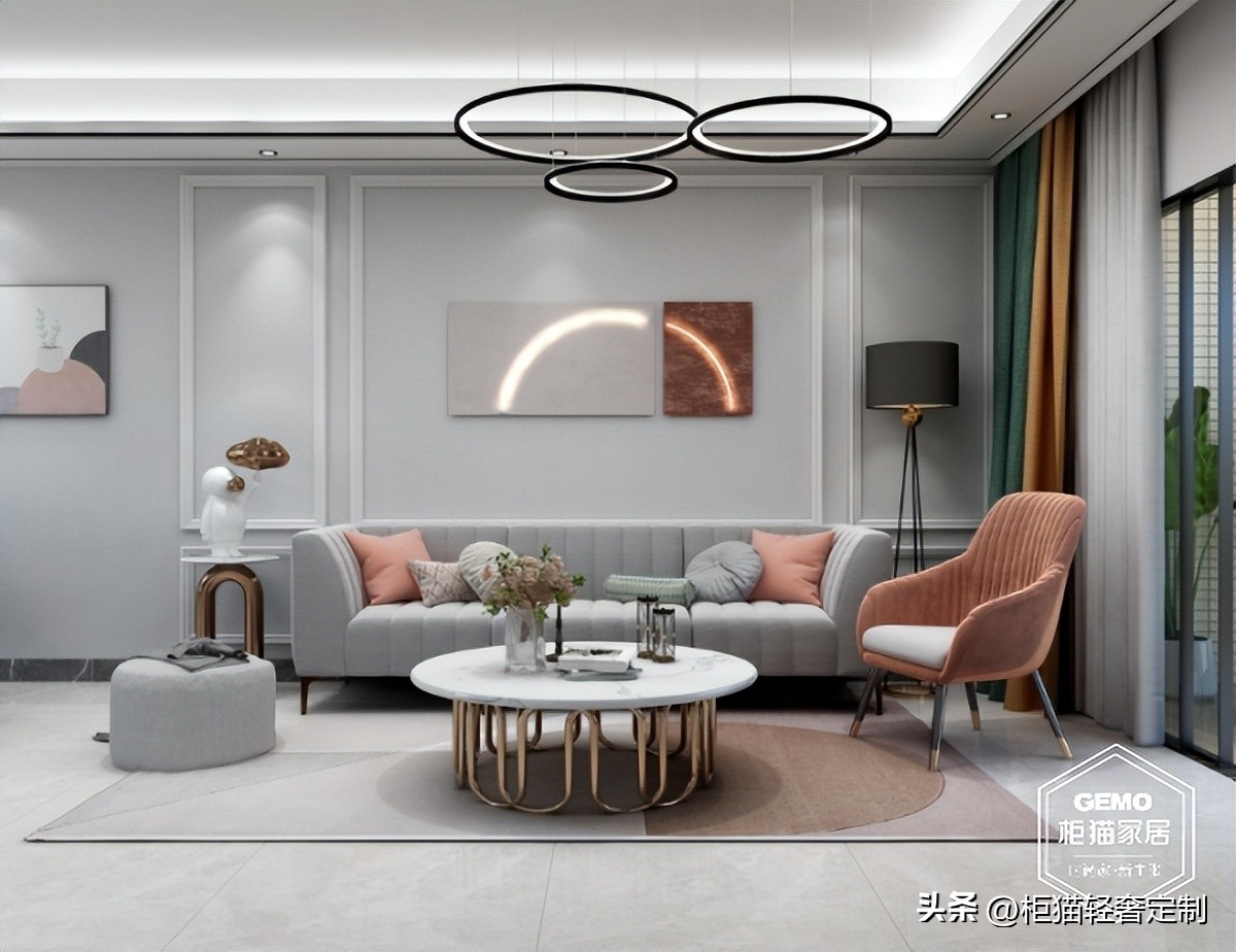 What if the living room is too dark? Change the darkness of the living