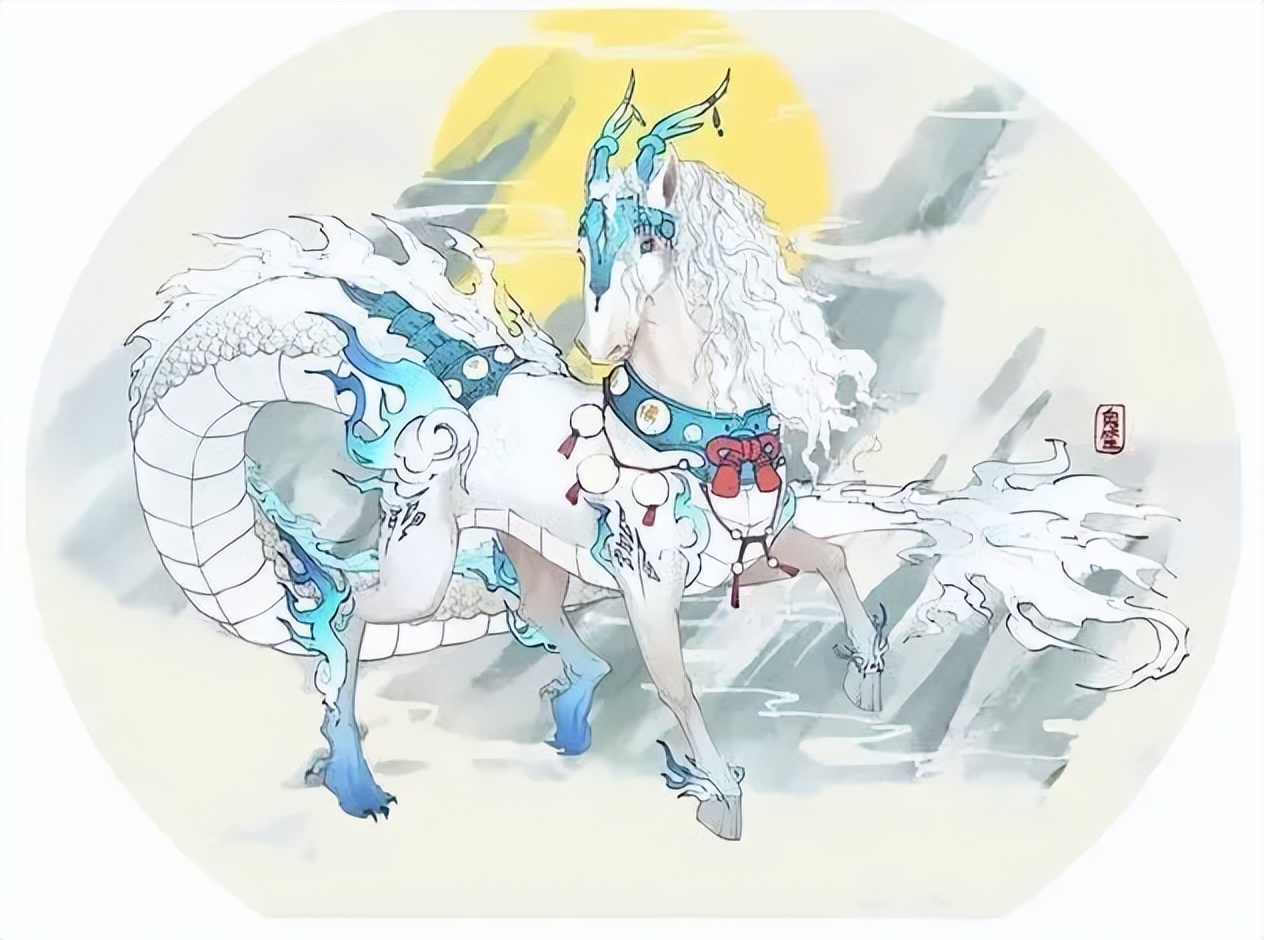 The White Dragon Horse of Jinlong Gold's 