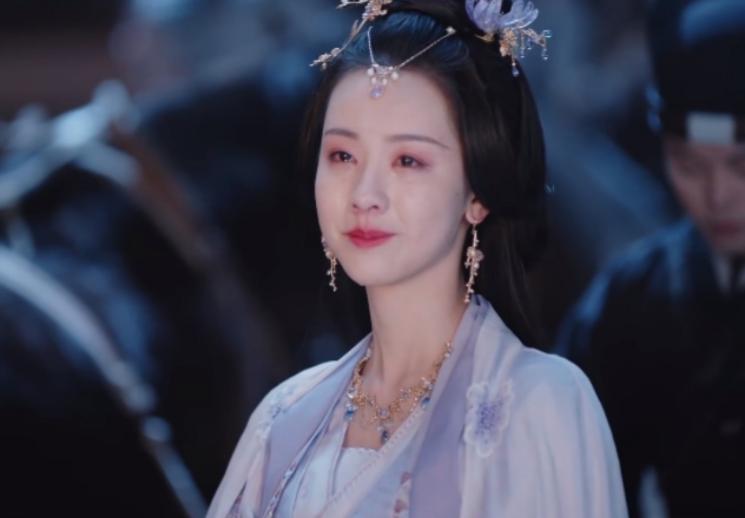 Three female characters in