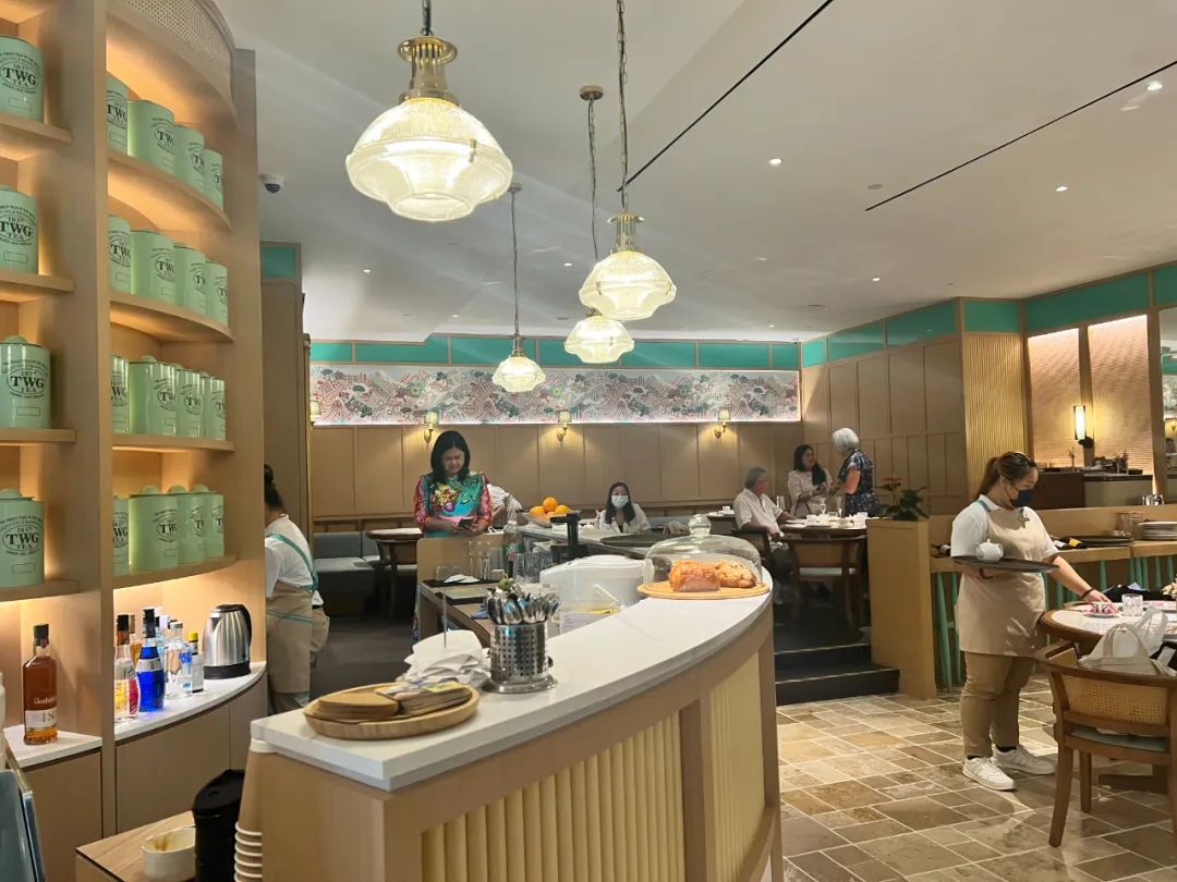 The only cafe in Singapore that uses Hermès tableware, a blockbuster