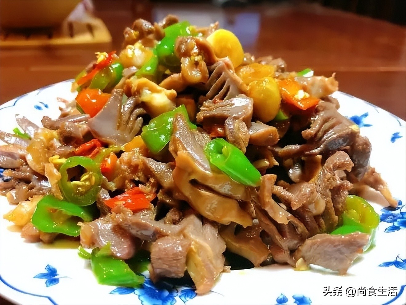 Fried duck gizzards, a delicious dish! A perfect combination of taste