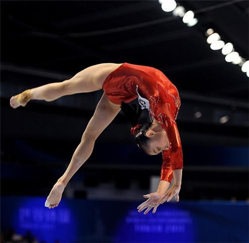 Chinese gymnastics champion naturalized in the United States. After ...