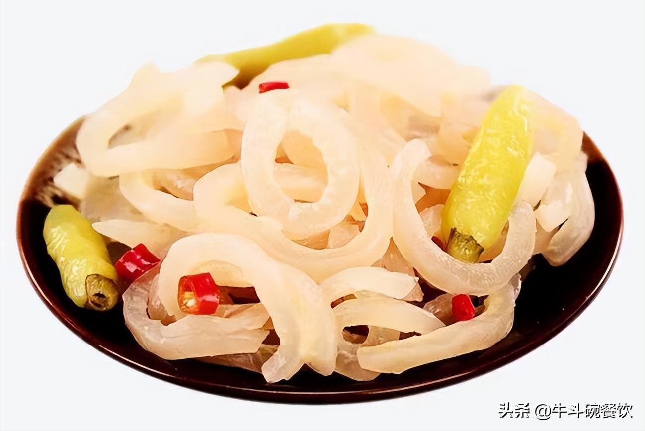 The practice of pickled pork skin iNEWS