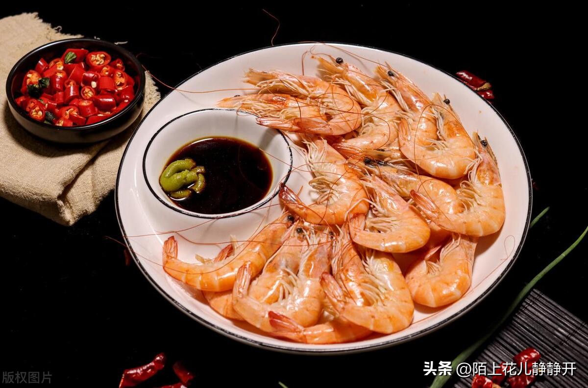 Boiled Prawn Boiled prawns, simple and easy to use and delicious - iNEWS