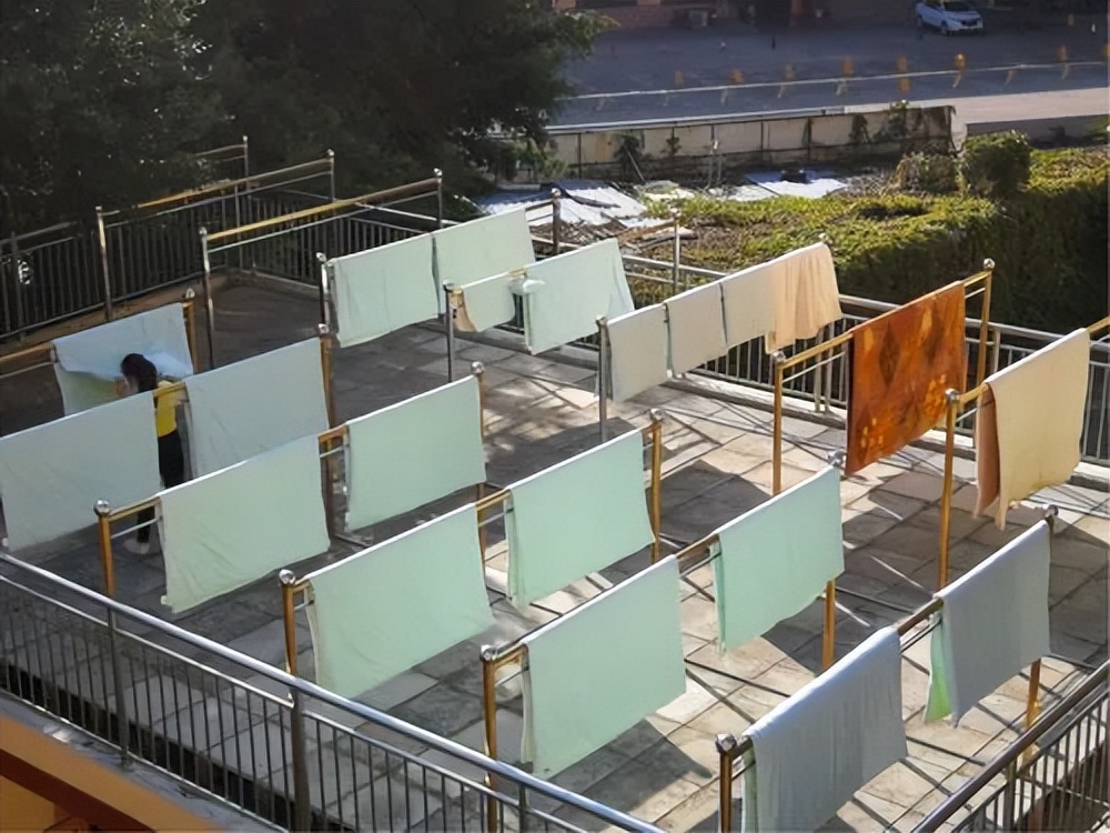 Reveal! Is the smell of the sun after the quilt is scorched by mites