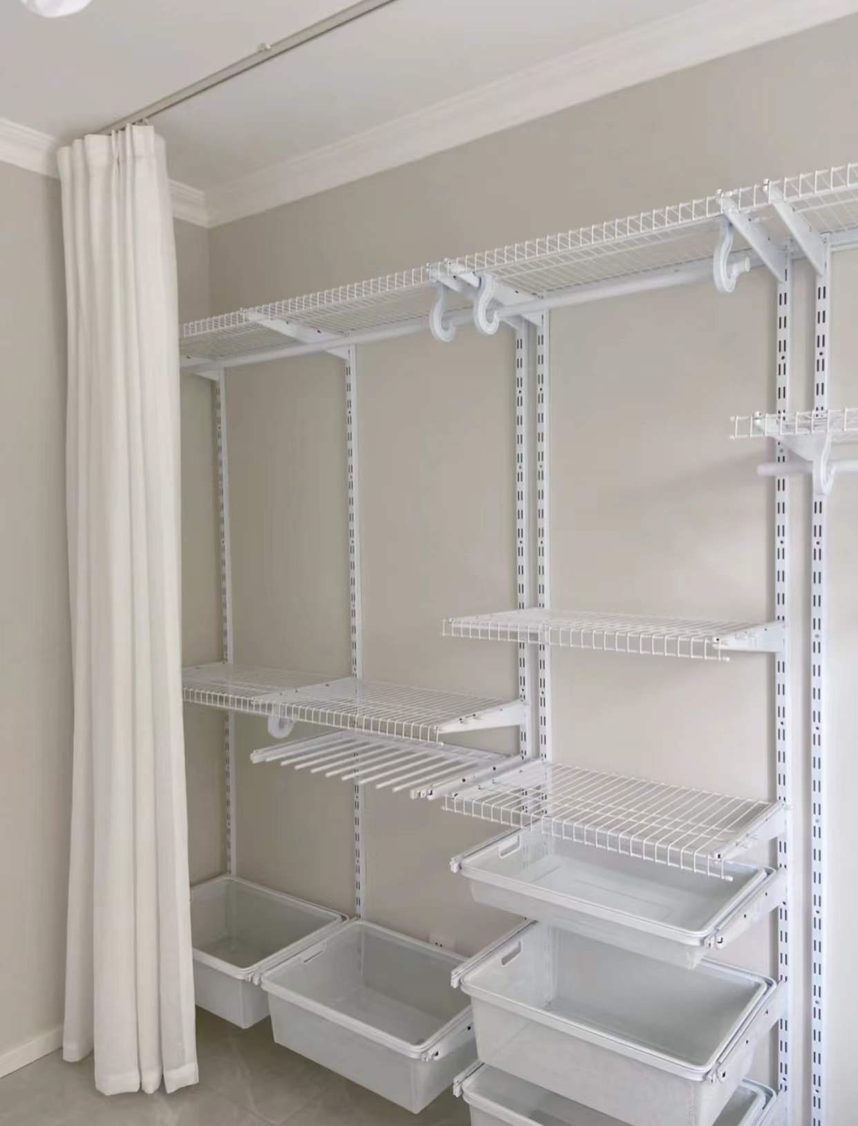 Bedroom decoration, reject "bells and whistles", "4 no decoration" is