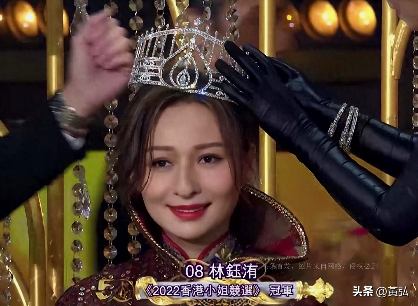 Lin Yuwei won the Miss Hong Kong title this year. She once participated ...