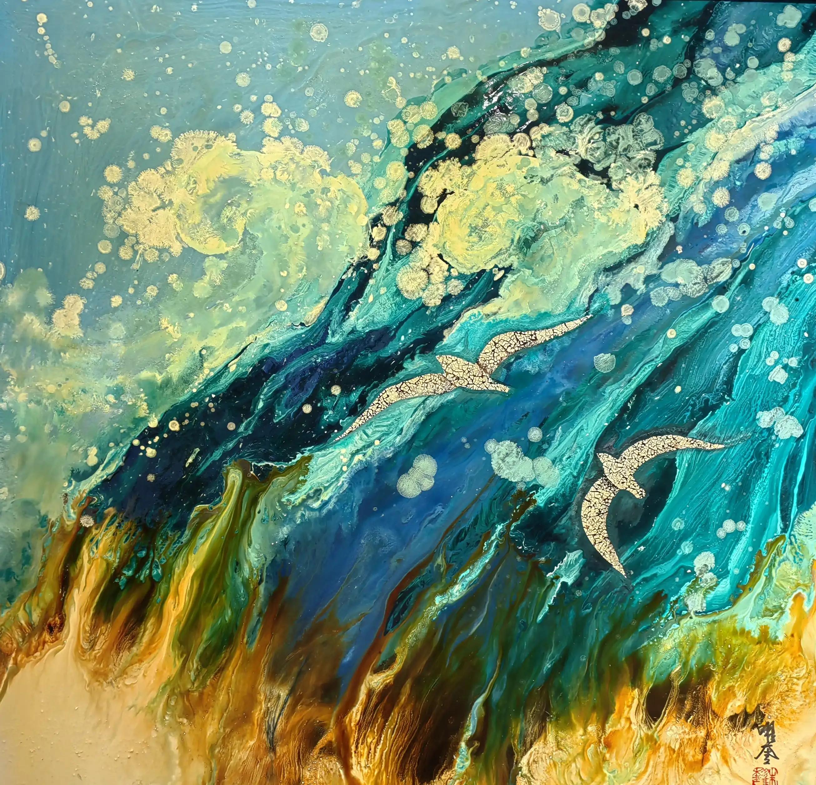 Appreciation of lacquer painting works by art master Professor Zhu Yaokui iNEWS