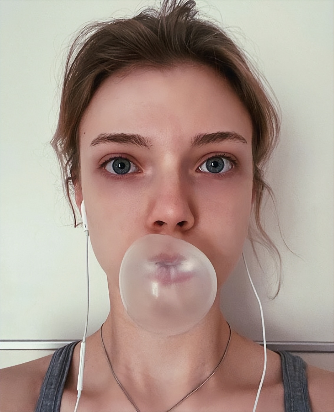 The 21-year-old German model became popular all over Asia with her 