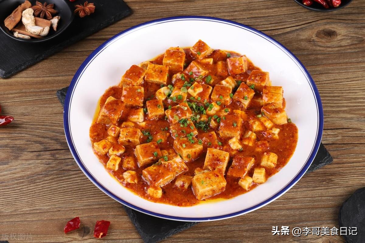Mapo tofu, with unique taste and rich nutrition, is a delicacy that