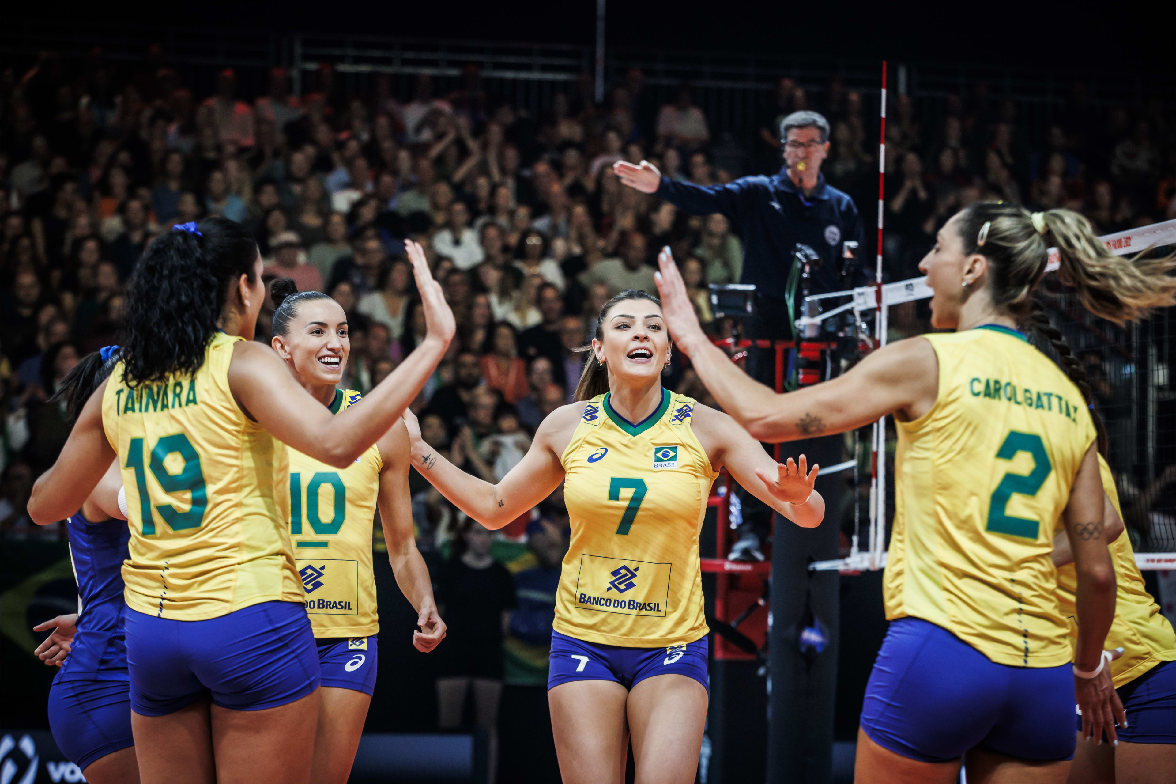 Great reversal!The Brazilian women's volleyball team took revenge and ...