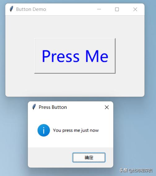 python GUI編程:Button組件 - 頭條匯
