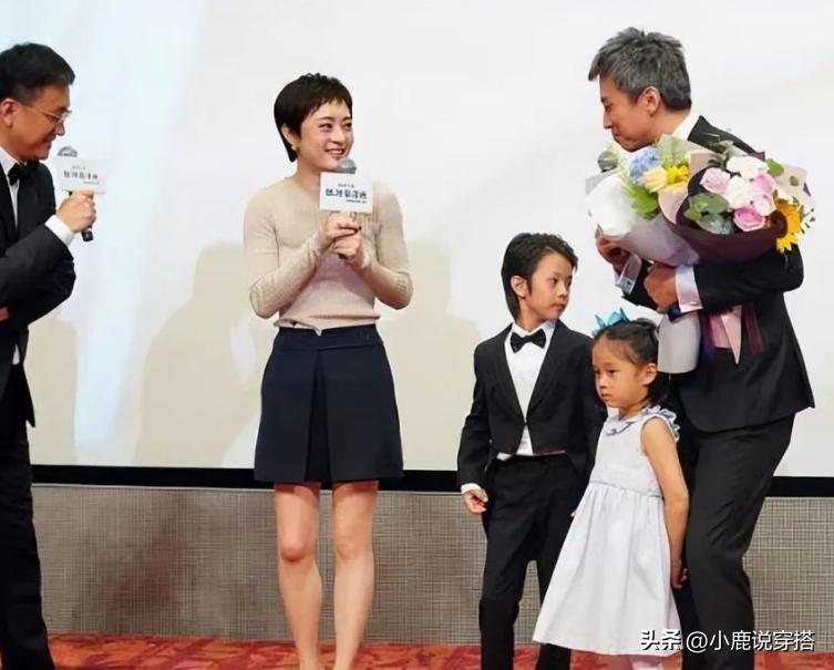 Sun Li's two children are too good! My daughter has a high level of ...