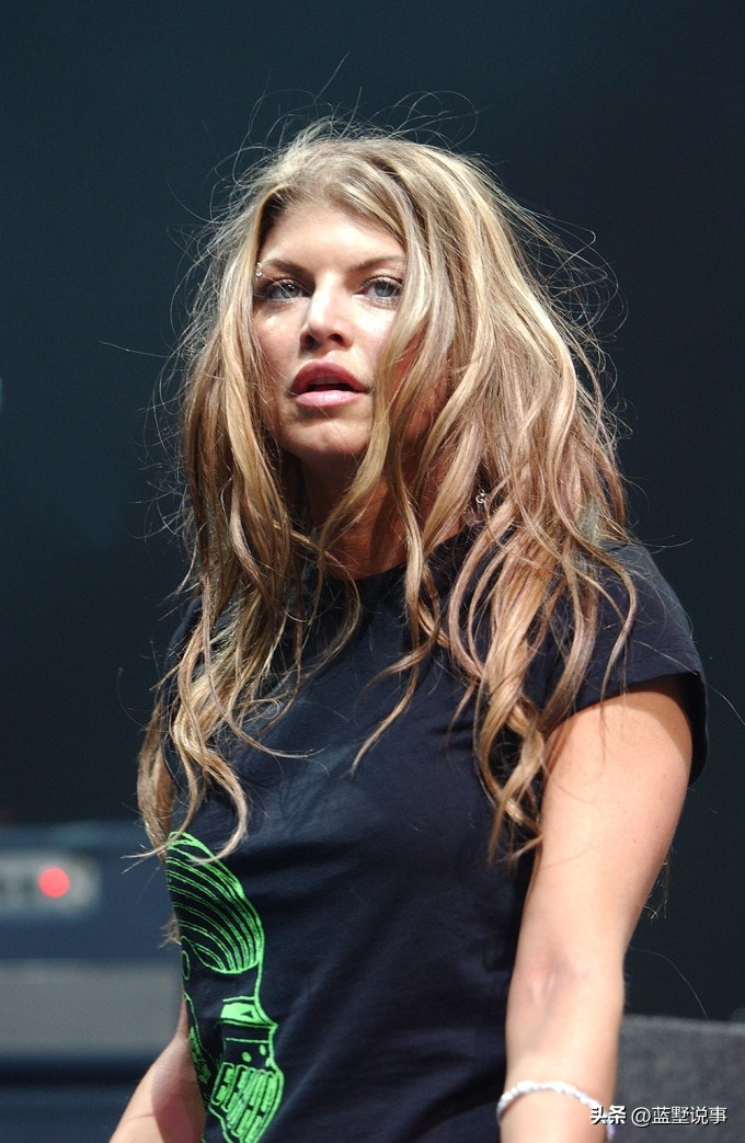 Fergie, an American singer with a domineering voice, was once the lead