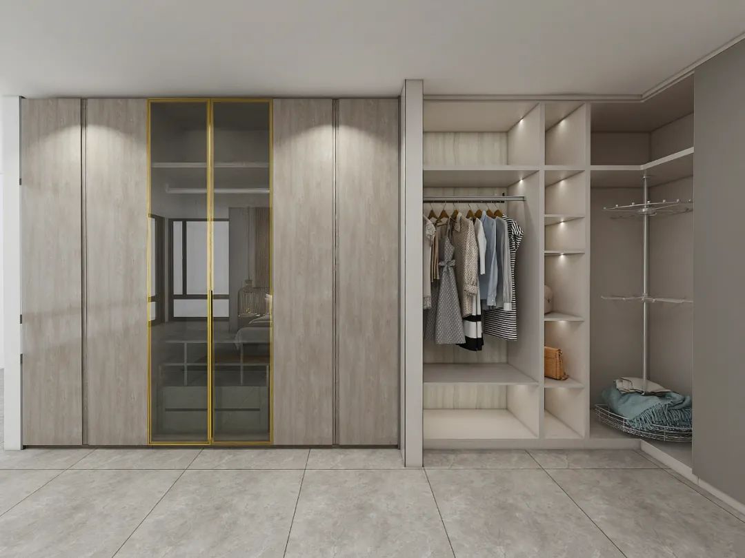 [Stanley Home Furnishing] Light luxury cloakroom design, satisfying all ...