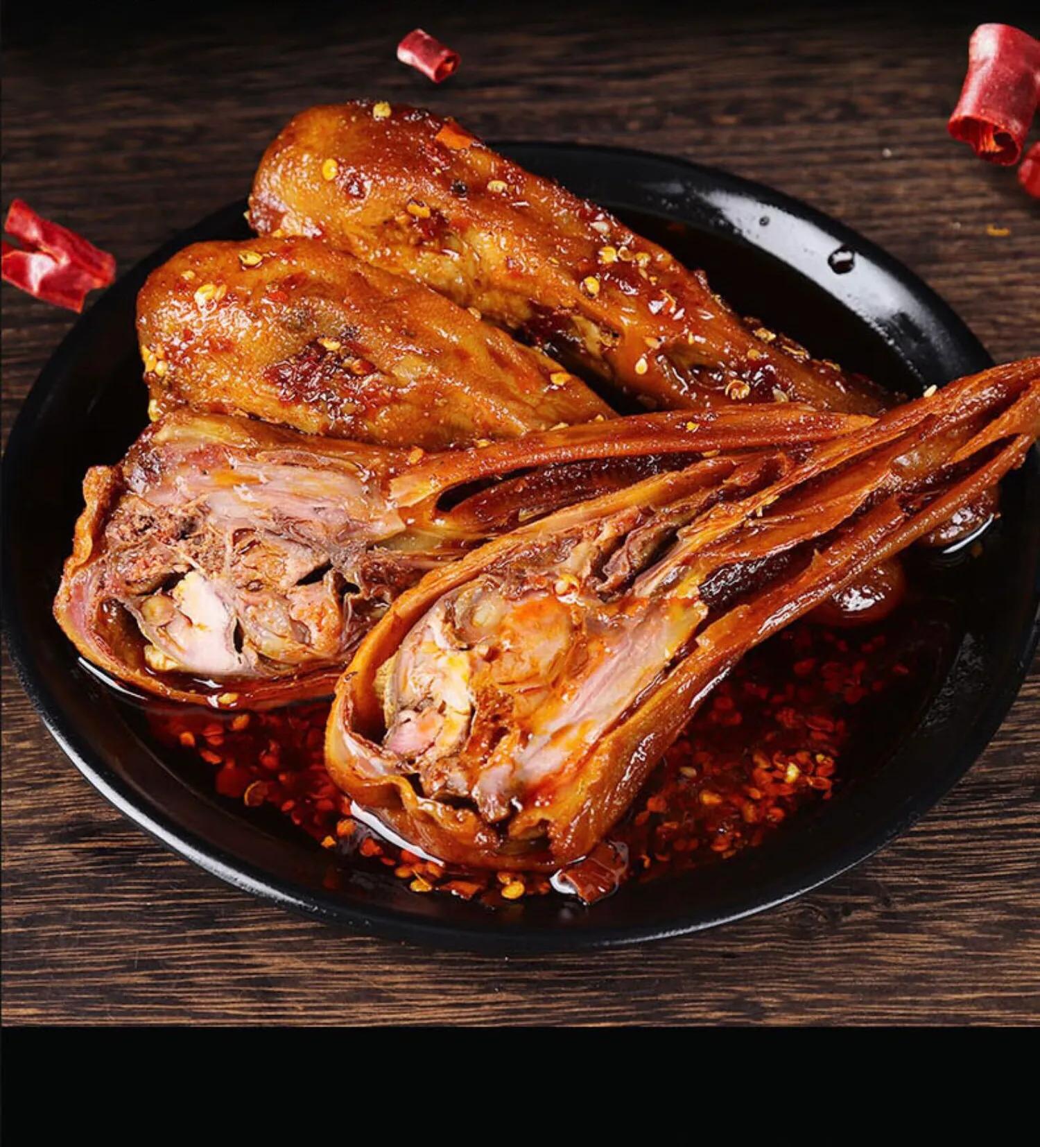 Braised duck head, very detailed iNEWS