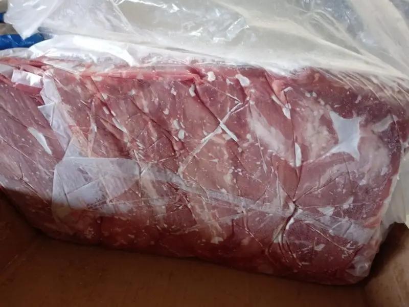 How long can the meat in the refrigerator be frozen, and longterm