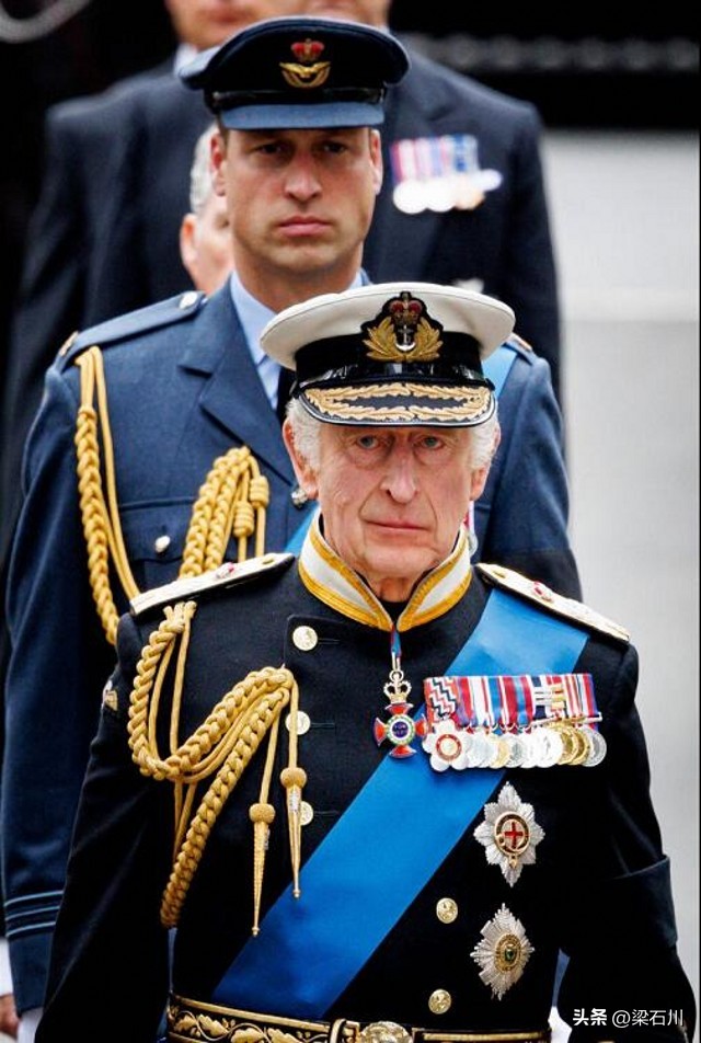 After Charles ascended the throne, William became Britain's largest