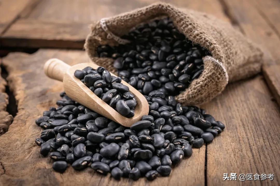 Vinegar soaked black beans, eye protection, cholesterol lowering is not