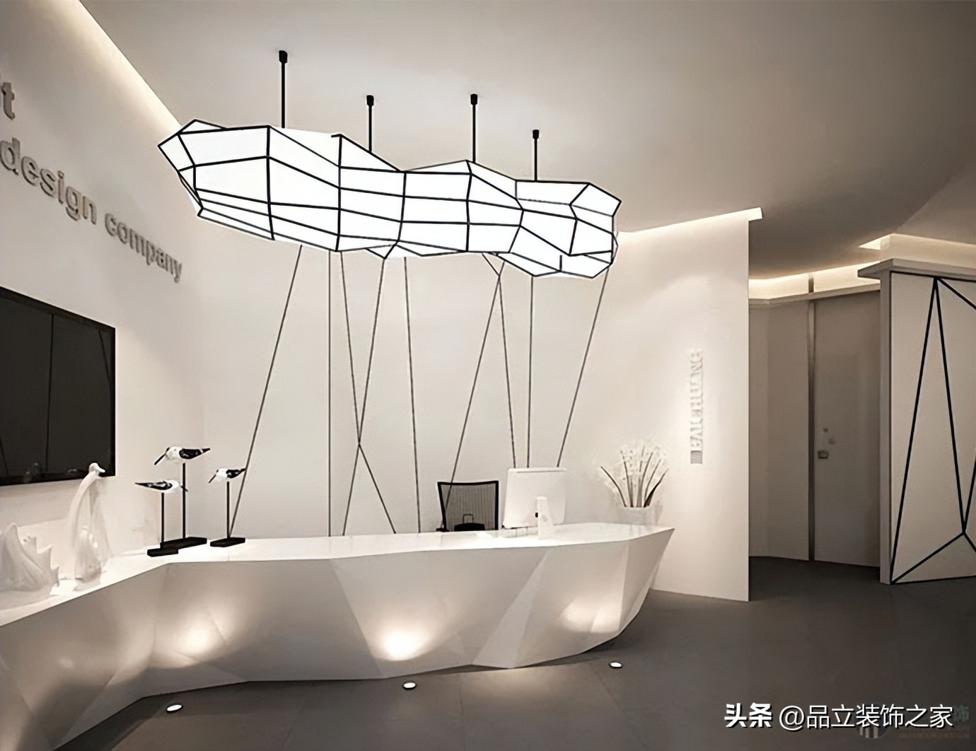 High-value office front desk design style - iNEWS