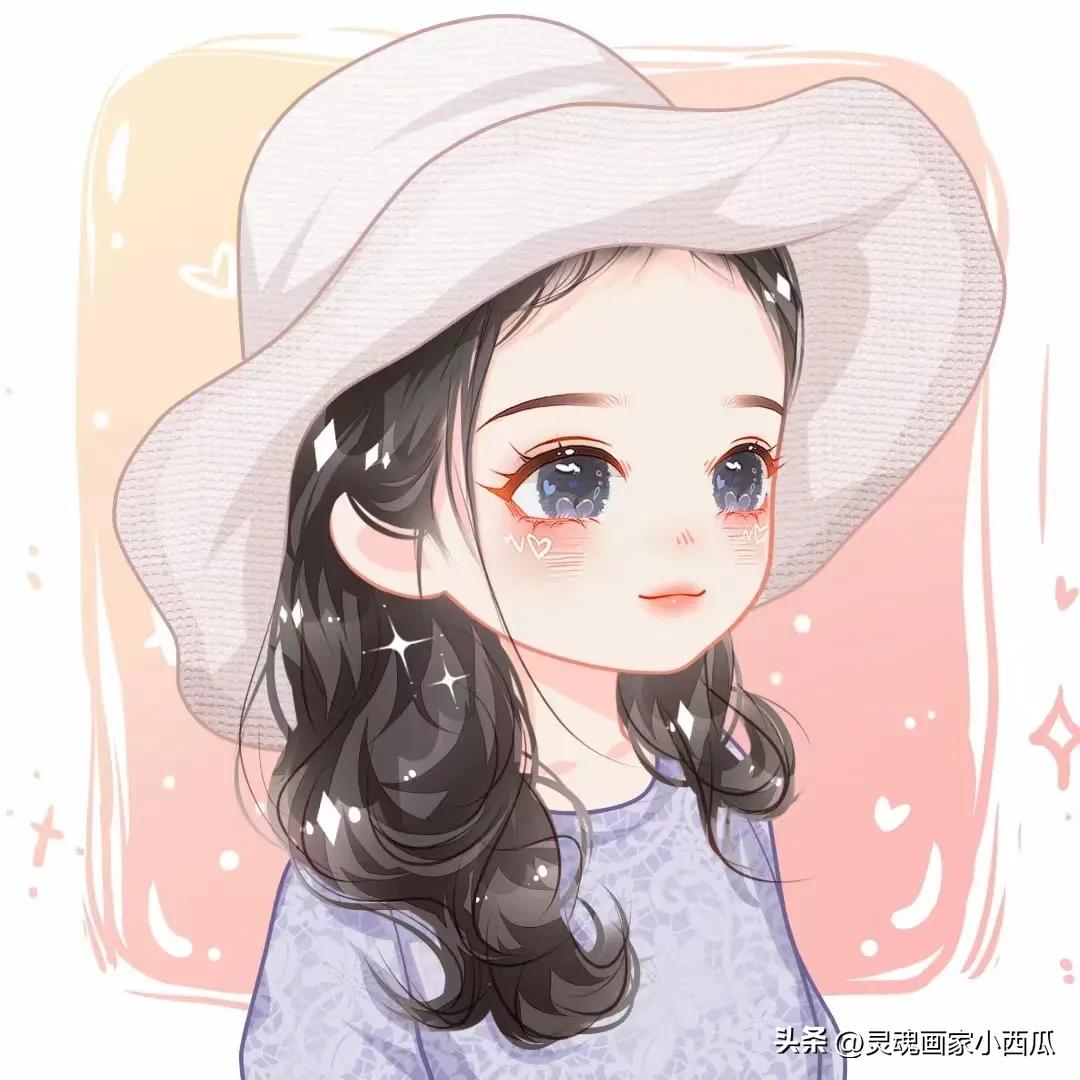 Change your avatar, the hand-painted cartoon style avatar looks playful ...