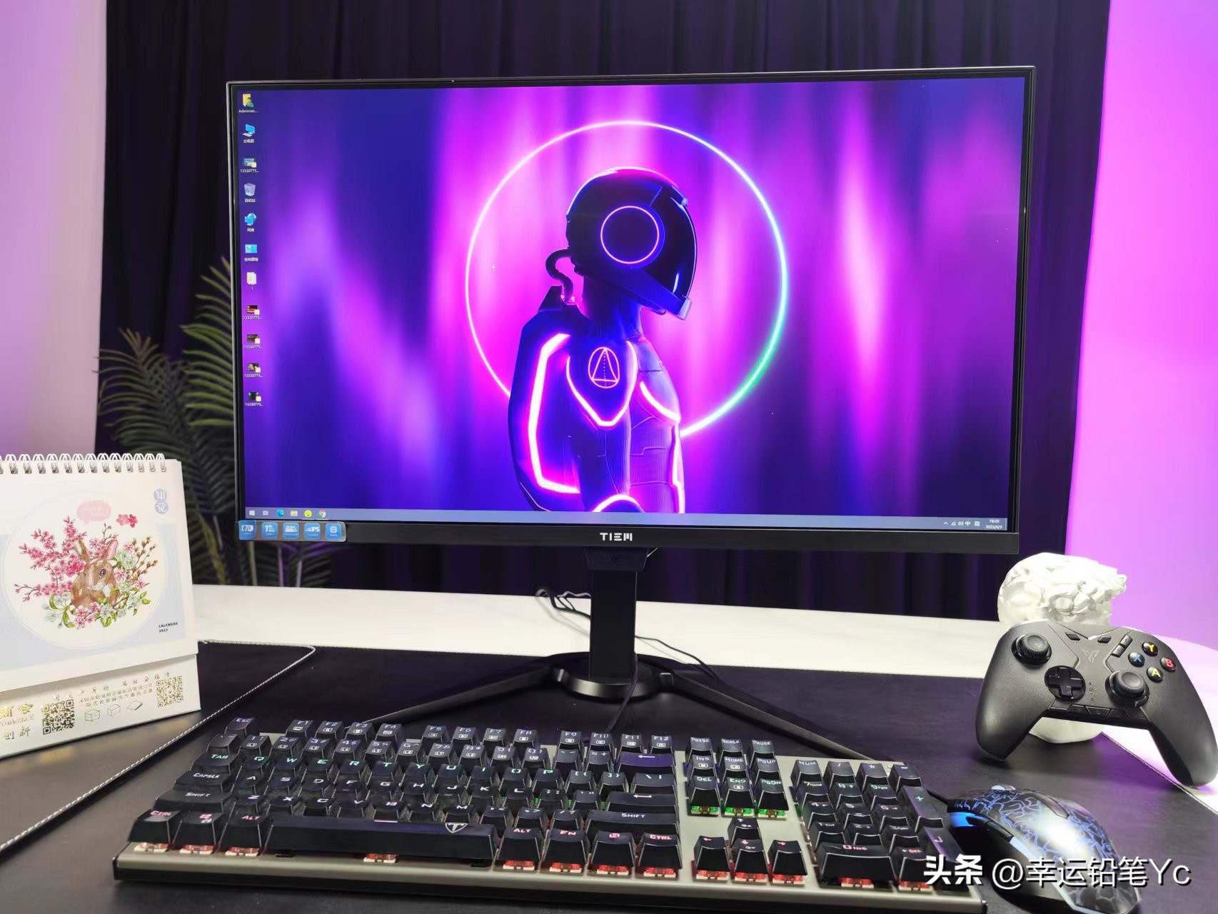 Laptop, why buy another monitor and keyboard and mouse? Can't use the