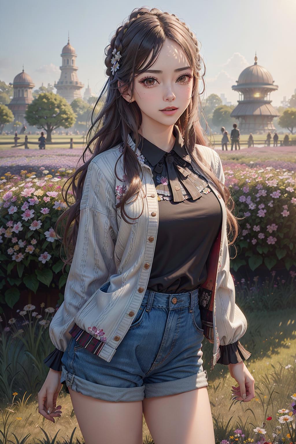 Feel the breath of spring when you go out (2.5D beauty tour) - iMedia