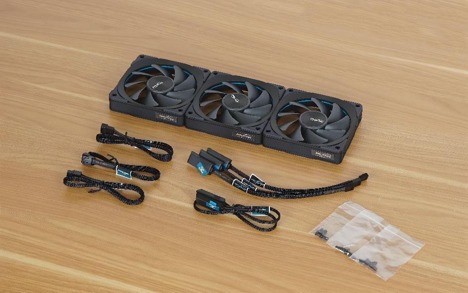 Haiyun MagFlow 1225 PWM fan: Magnetic splicing design, excellent ...