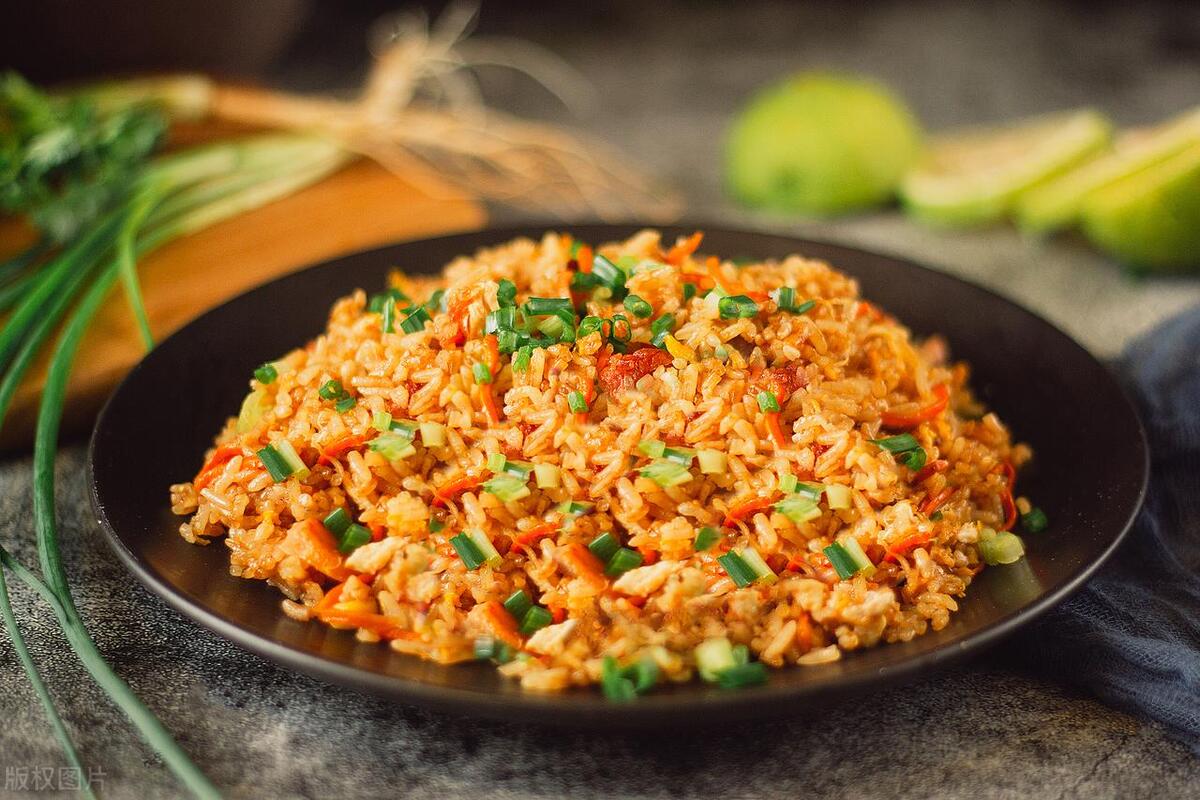 Teach you step by step how to make authentic Yangzhou fried rice, which ...
