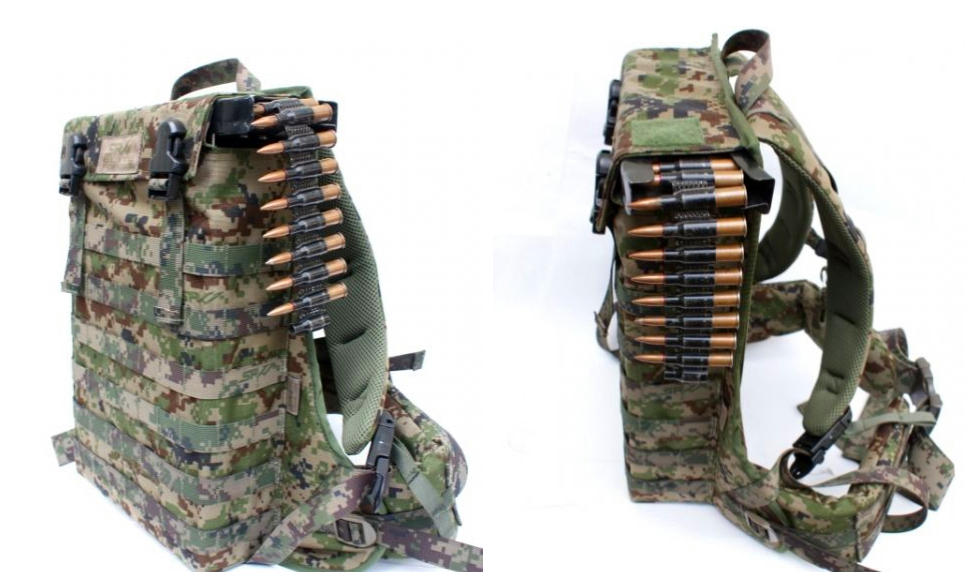 The Russian army will use a backpacktype ammunition box in Ukraine