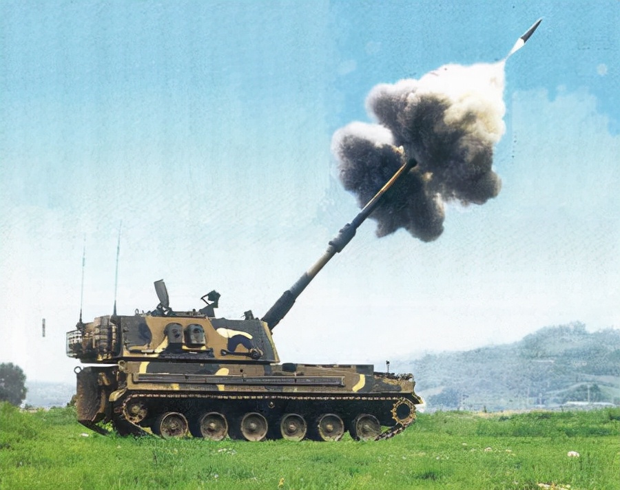 South Korea has improved the K9 self-propelled howitzer and improved a ...