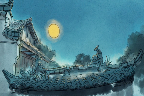 Li Yu missed his homeland on a spring night, and wrote a sad and moving ...