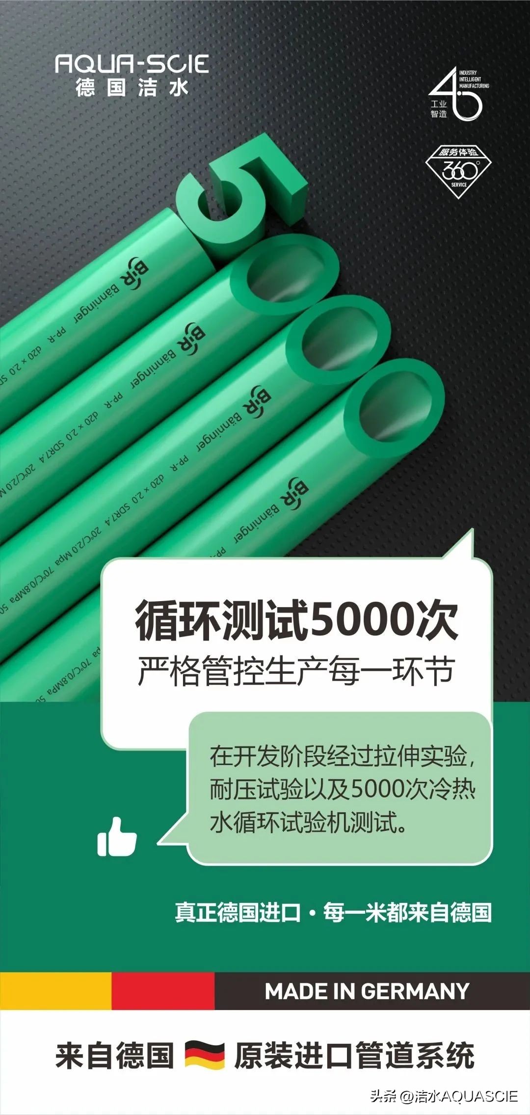 Decoding the "hard core" brand strength of German clean water iNEWS