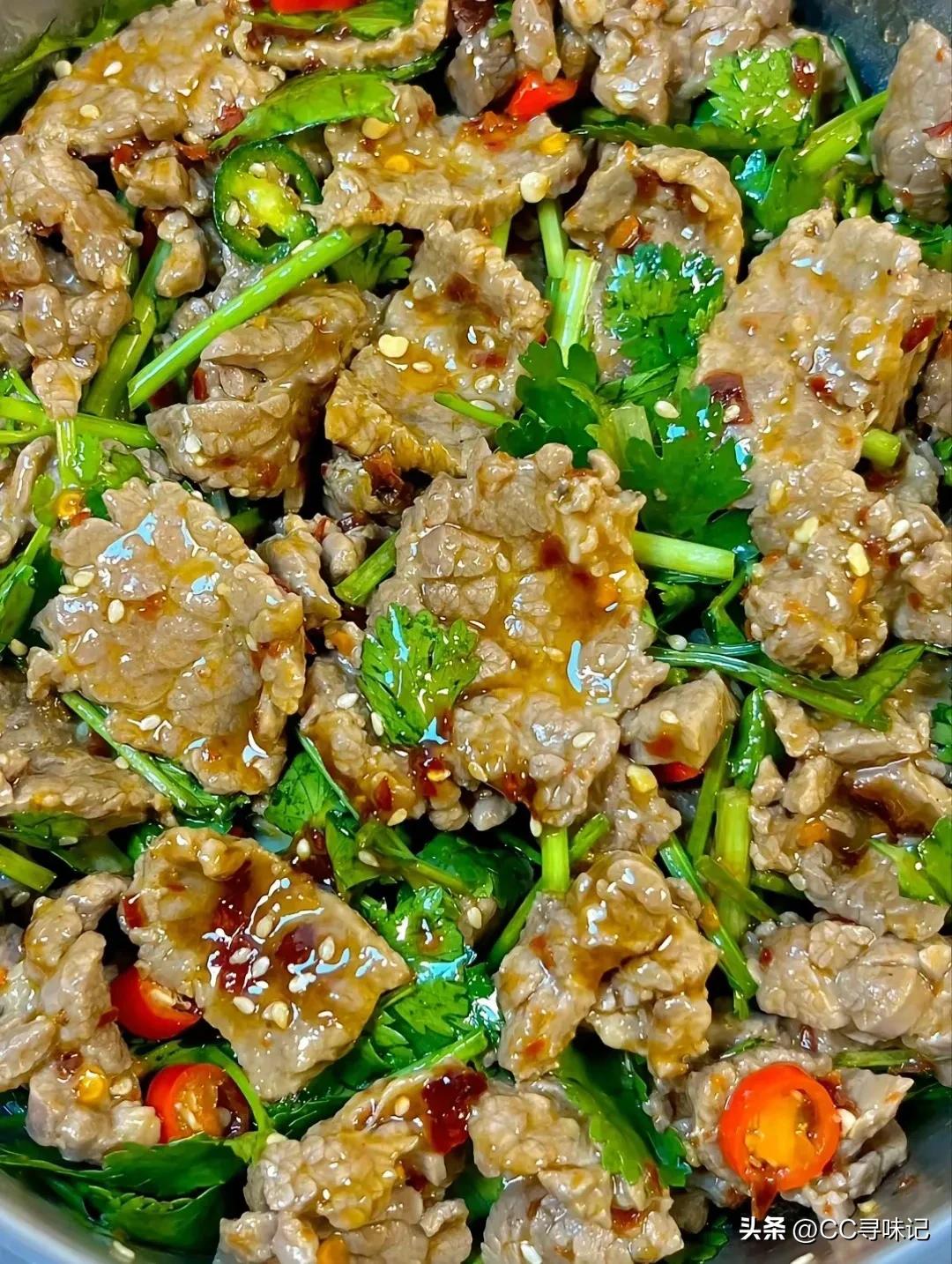 This coriander beef dish is really YYDS! Do it like I do, it doesn't